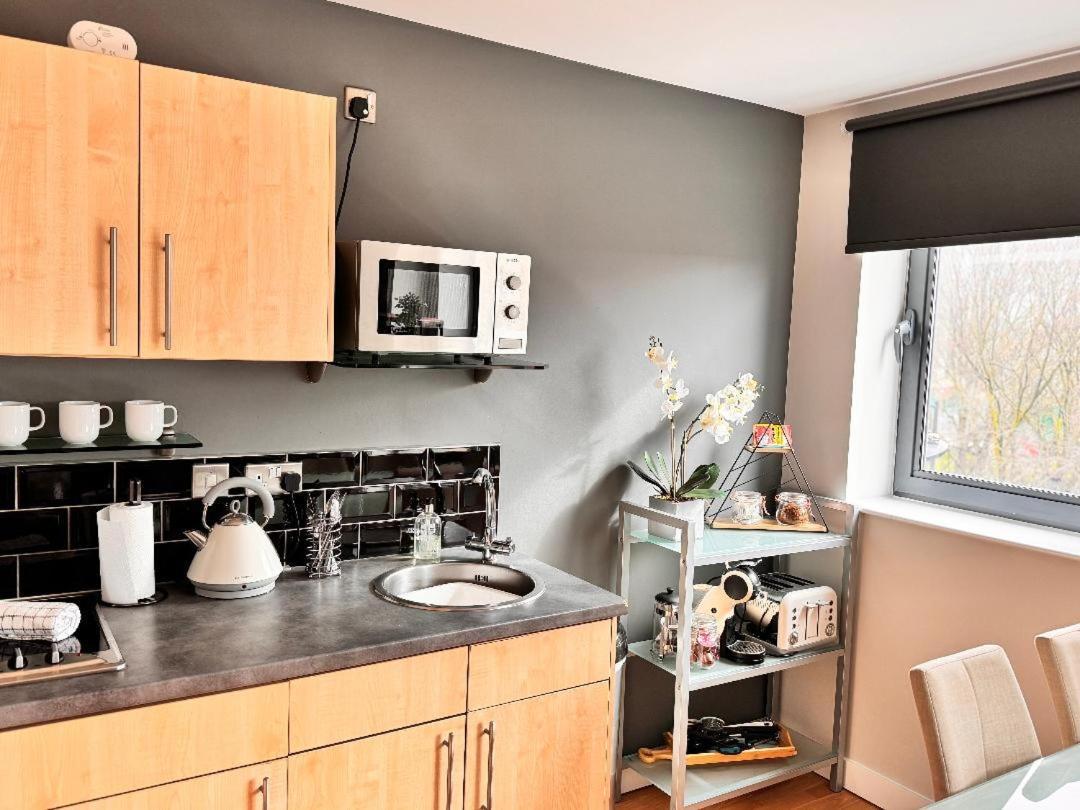 Perfectly Located City Centre Studio Apartment - West One With Free Wifi, Gym Access, Netflix Sheffield Eksteriør billede